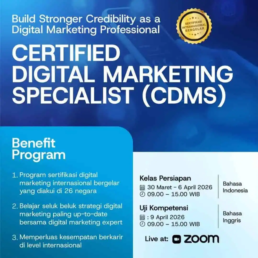 Certified Digital Marketing Specialist (CDMS)