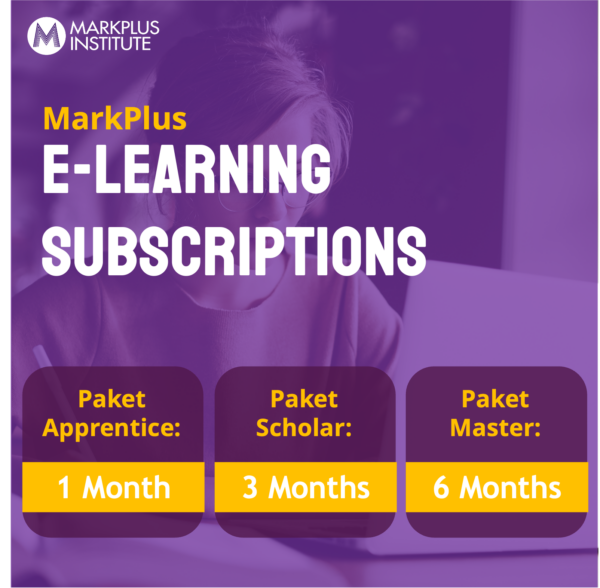MarkPlus e-Learning Subscriptions (1 Month)