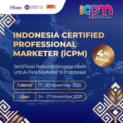 iCPM (Indonesian Certified Professional Marketer)