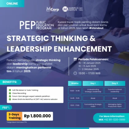 Public Education Program | Strategic Thinking & Leadership Enhancement