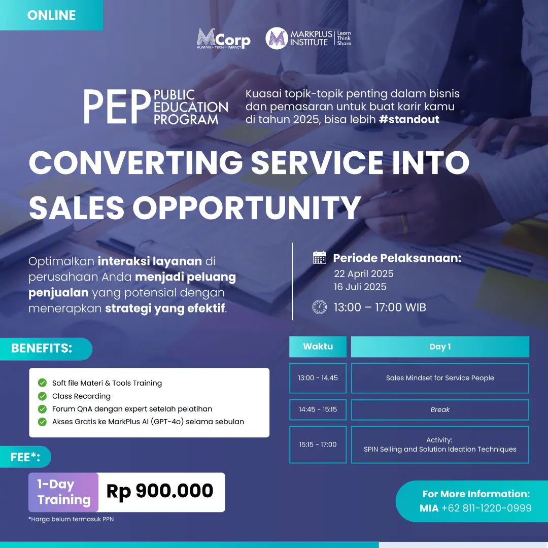 Public Education Program | Converting Service Into Sales Opportunity