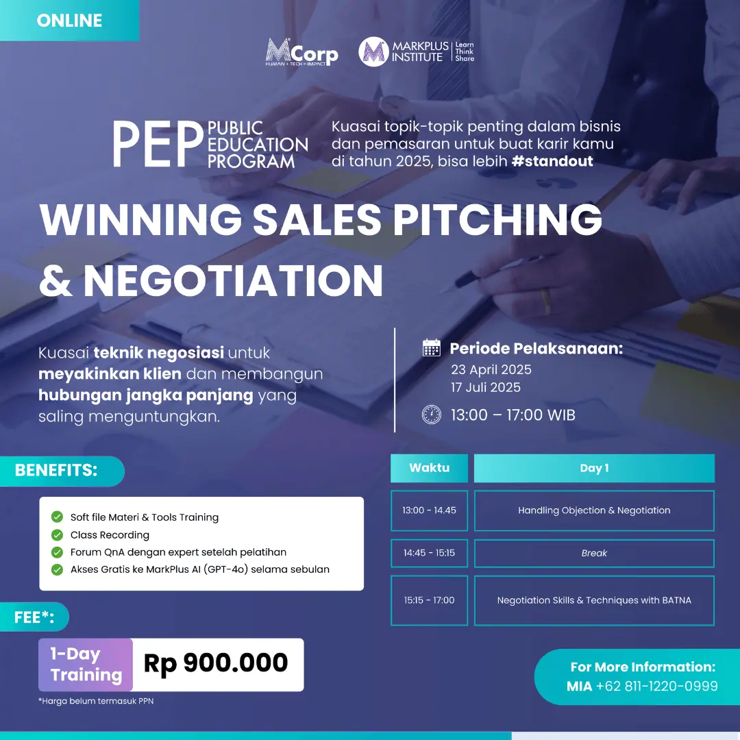 Public Education Program | Winning Sales Pitching & Negotiation