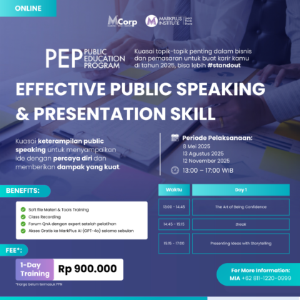 Public Education Program | Effective Public Speaking & Presentation Skill