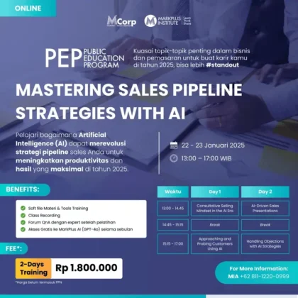 Public Education Program | Mastering Sales Pipeline Strategies with AI