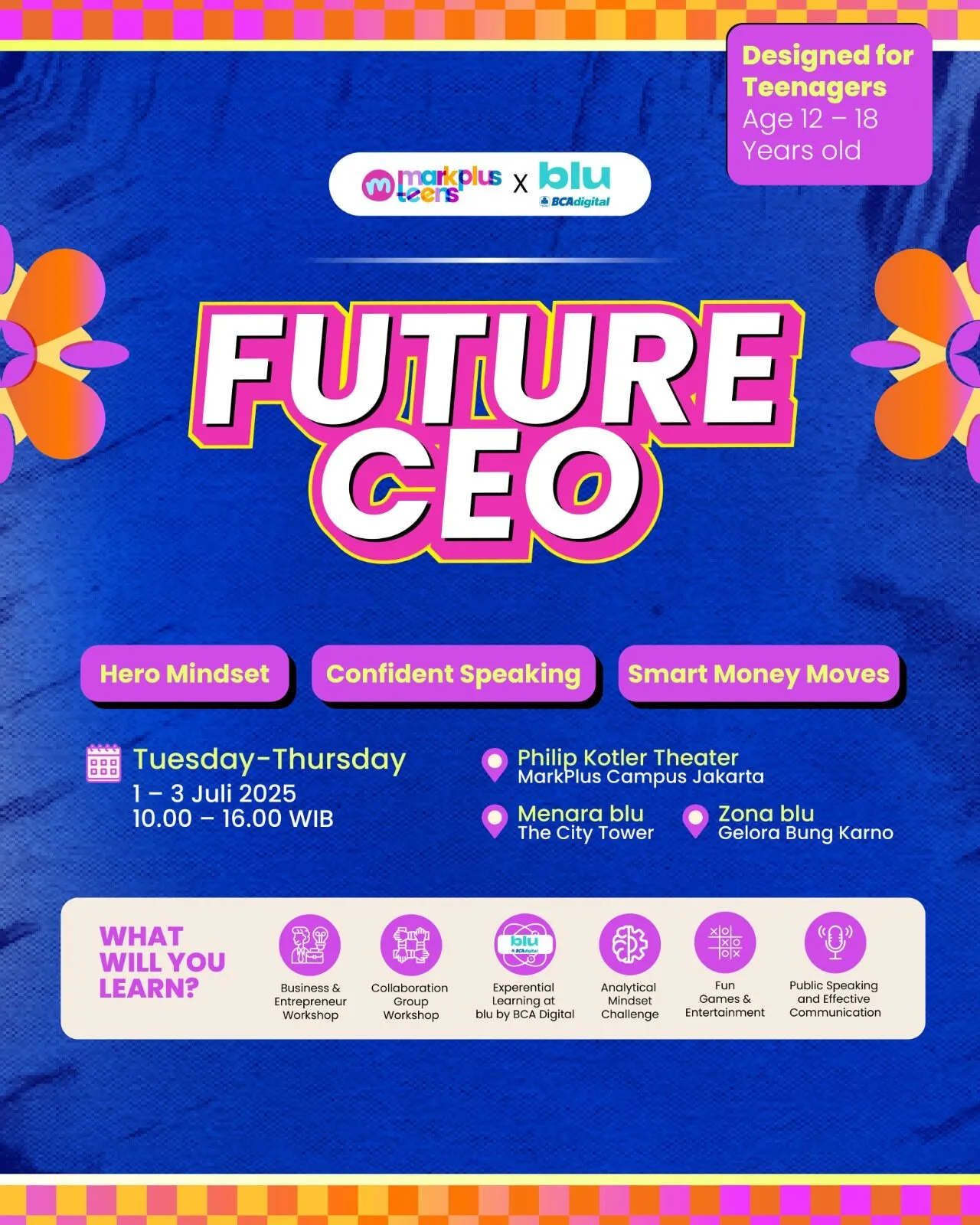 Summer Holiday Camp | Future CEO Program (Jabodetabek Edition)