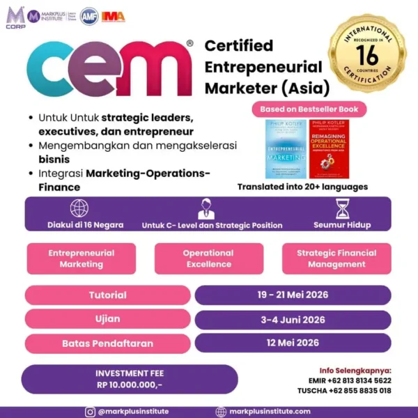 Certified Entrepreneurial Marketer (CEM) Asia